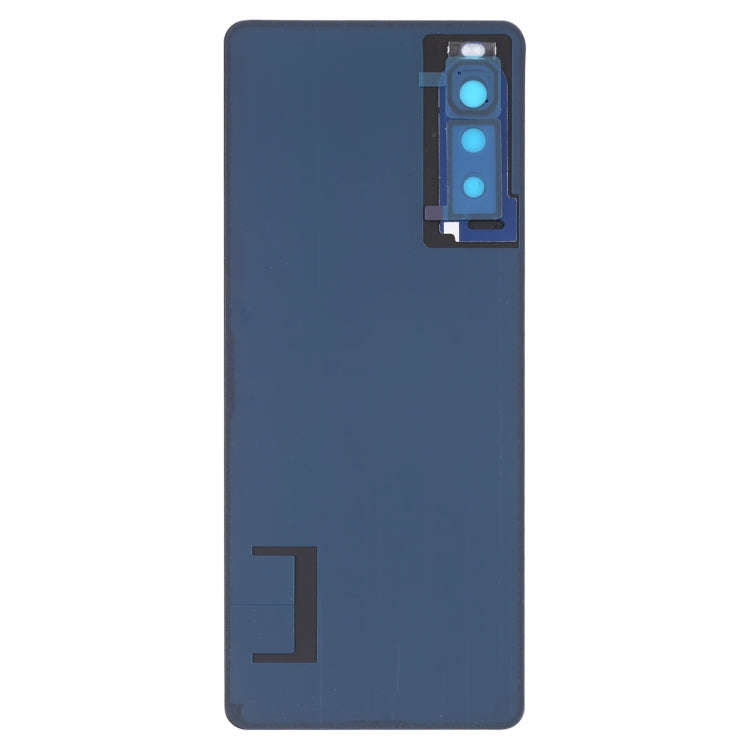 Original Battery Back Cover with Fingerprint for Sony Xperia 10 II(Blue)