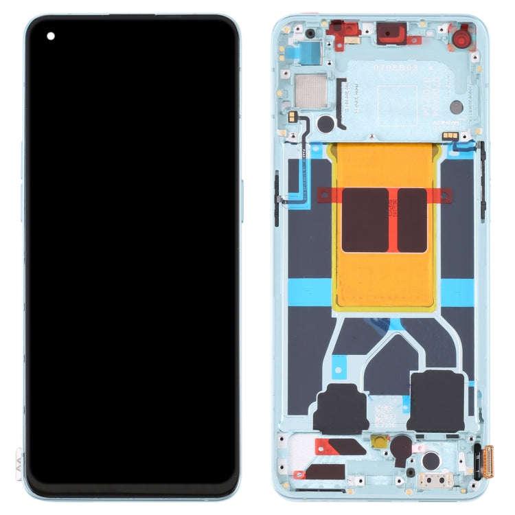 Original LCD Screen For OPPO Reno6 5G PEQM00 CPH2251 Digitizer Full Assembly with Frame (Green)