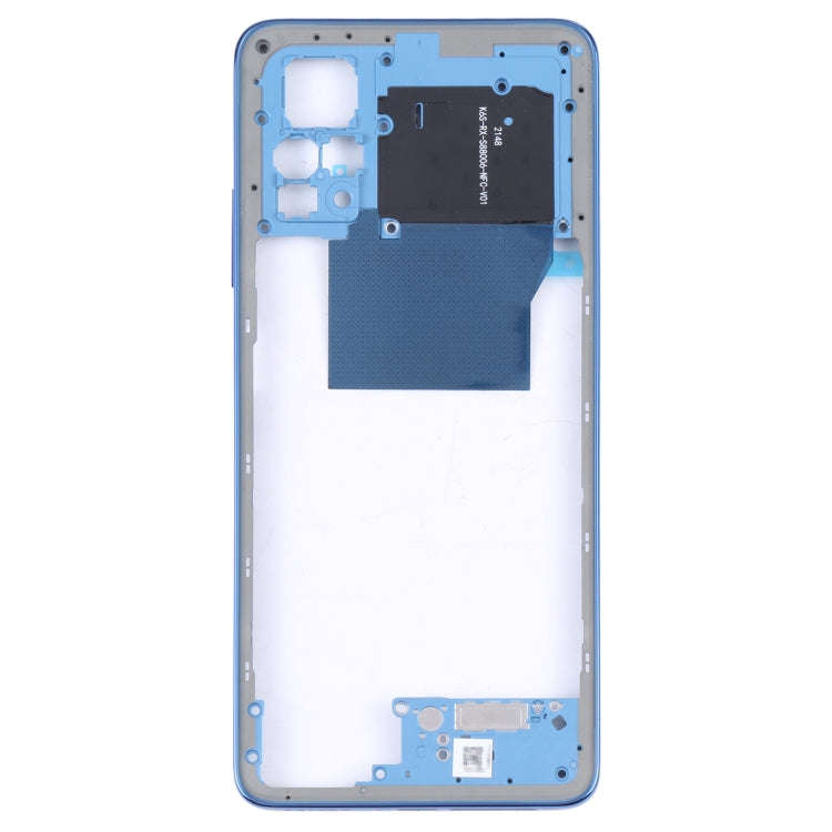 Middle Frame Bezel Plate for Xiaomi Poco X4 Pro 5G/Redmi Note 11E Pro(Dark Blue)