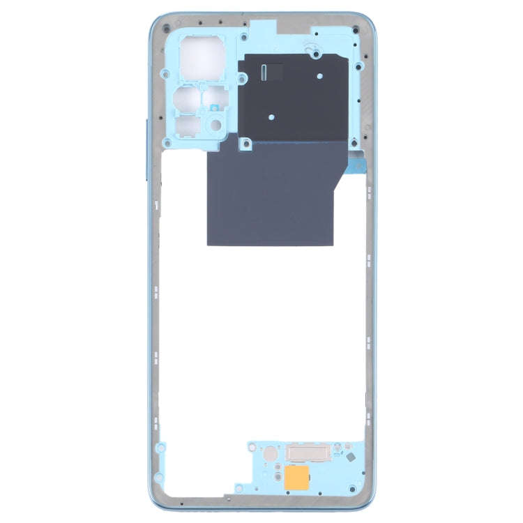 Middle Frame Bezel Plate for Xiaomi Poco X4 Pro 5G/Redmi Note 11E Pro(Blue)