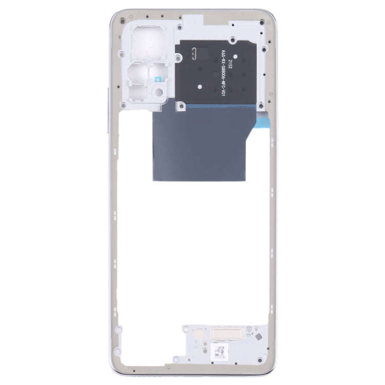 Middle Frame Bezel Plate for Xiaomi Poco X4 Pro 5G/Redmi Note 11E Pro(Silver)