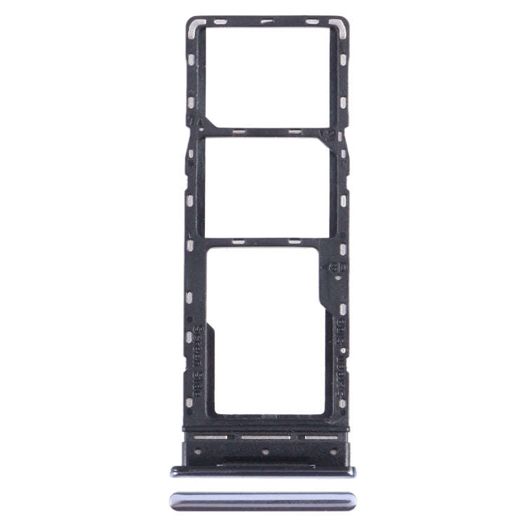 For Infinix Note 10 Pro/Note 10 Pro NFC X695 SIM Card Tray + SIM Card Tray + Micro SD Card Tray (...