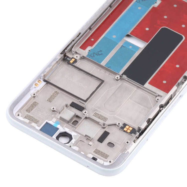 Original Middle Frame Bezel Plate for Nokia X10 TA-1350 TA-1332(White)