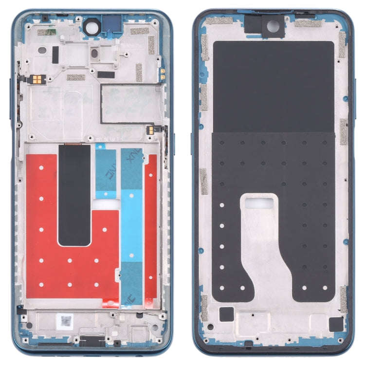 Original Middle Frame Bezel Plate for Nokia X20 TA-1341 TA-1344 (Blue)