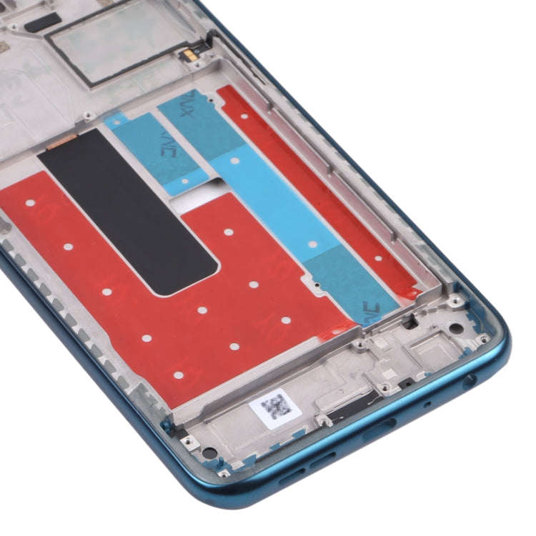 Original Middle Frame Bezel Plate for Nokia X20 TA-1341 TA-1344 (Blue)