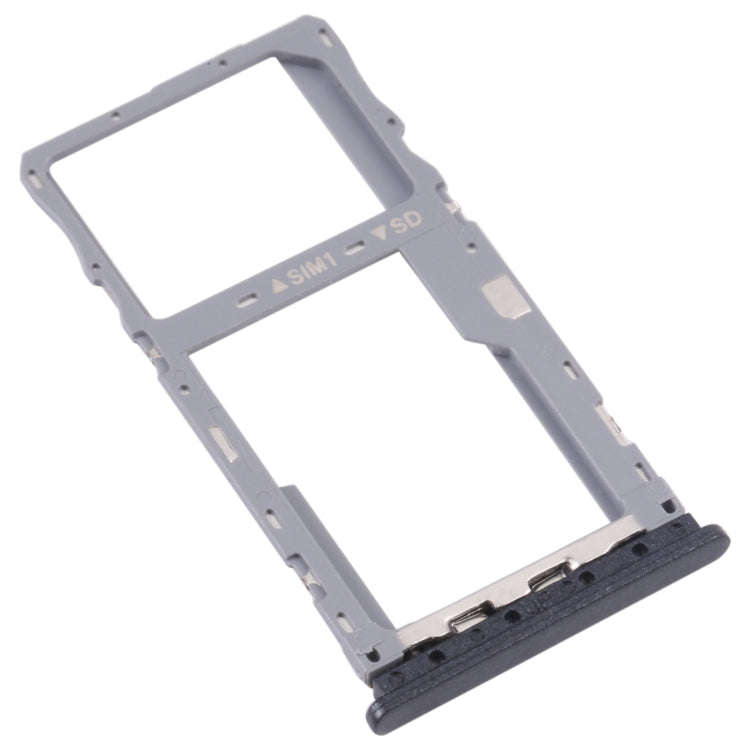 SIM Card Tray + Micro SD Card Tray For T-Mobile REVVL 4+ 5062 5062W 5062Z(Grey)