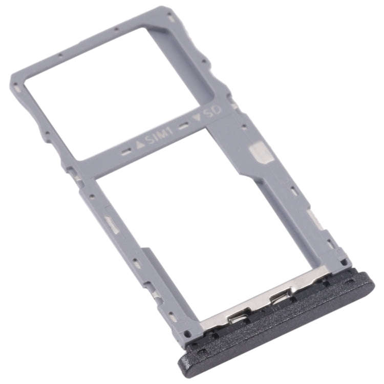 For Alcatel 1V 2020 5007 5007Z 5007W 5007U SIM Card Tray + Micro SD Card Tray (Grey)