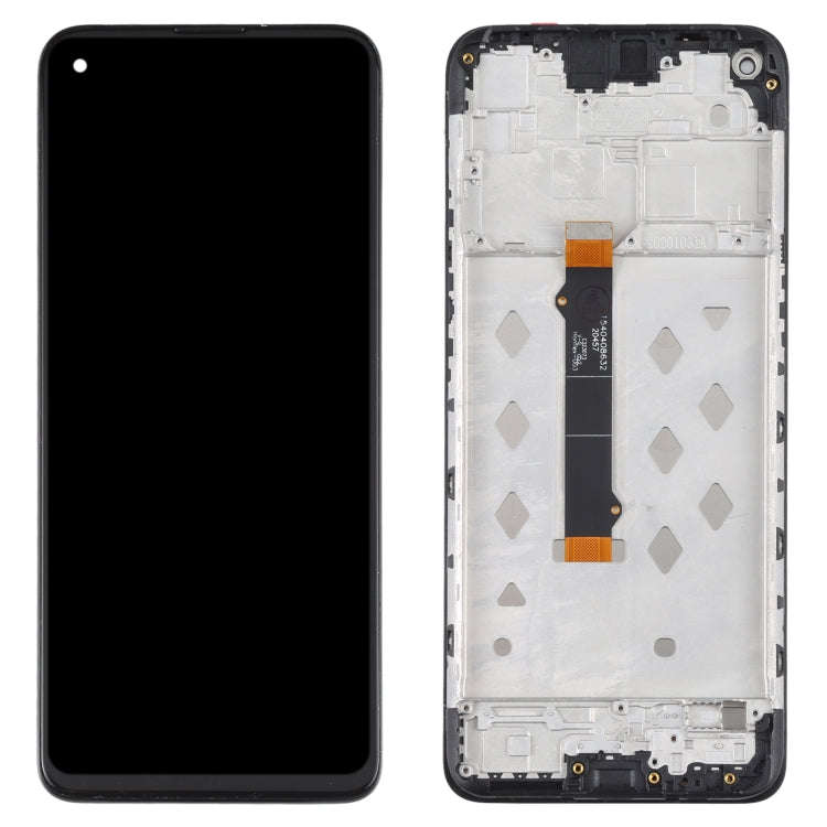 OEM LCD Screen for Lenovo K12 Pro 2020 XT2091-8 Digitizer Full Assembly with Frame (Black)