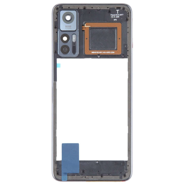 For TCL 30+ Original Middle Frame Bezel Plate (Black)