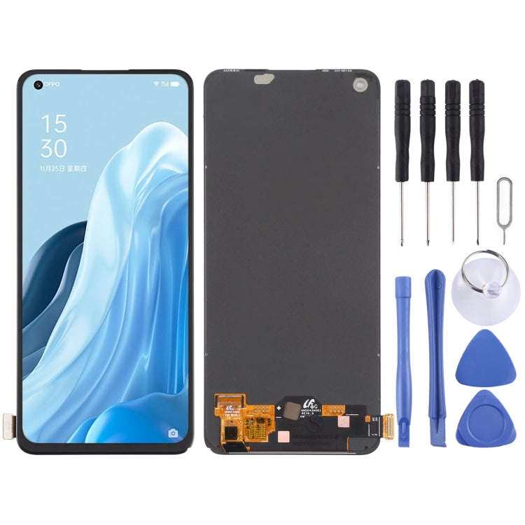 Original LCD Screen and Digitizer Full Assembly For OPPO Reno7 SE 5G / Find X5 Lite / F21 Pro / R...