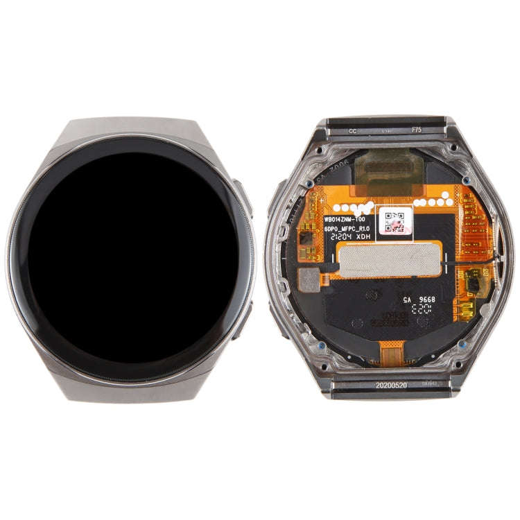 Original LCD Screen and Digitizer Full Assembly With Frame For Huawei Watch GT 2e HCT-B19(Grey)