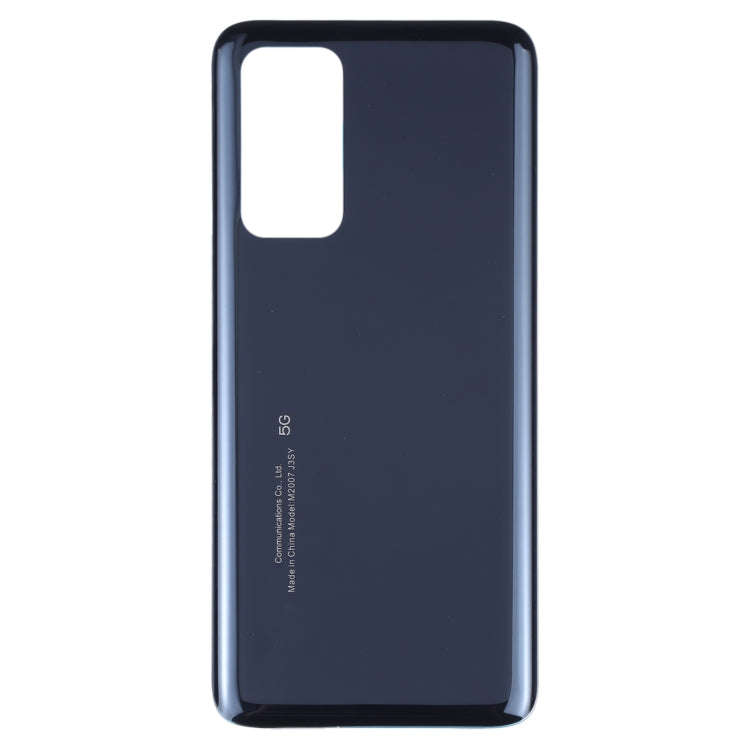 Glass Battery Back Cover for Xiaomi Mi 10T / Mi 10T Pro(Black)
