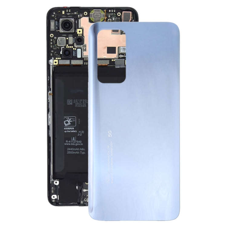 Glass Battery Back Cover for Xiaomi Mi 10T / Mi 10T Pro(Silver)