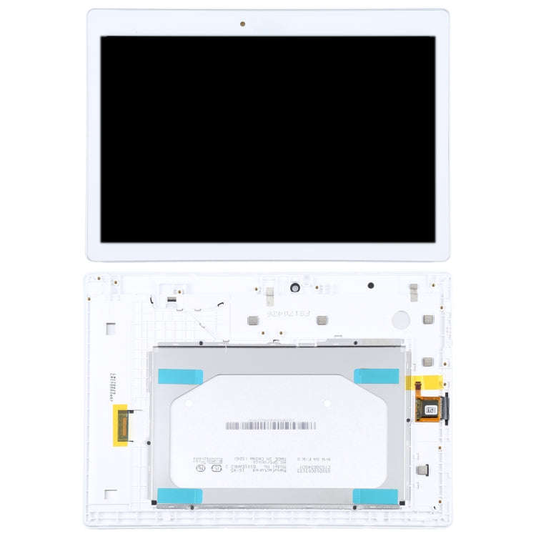 OEM LCD Screen for Lenovo Tab 2 A10-30 YT3-X30 Digitizer Full Assembly with Frame (White)
