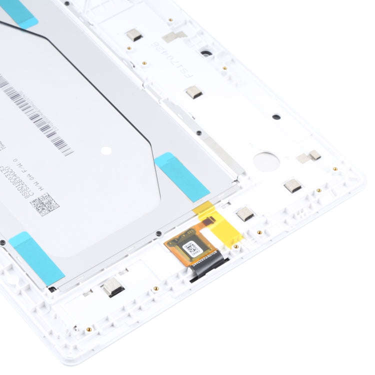 OEM LCD Screen for Lenovo Tab 2 A10-30 YT3-X30 Digitizer Full Assembly with Frame (White)