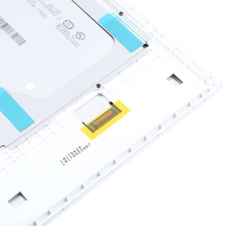 OEM LCD Screen for Lenovo Tab 2 A10-30 YT3-X30 Digitizer Full Assembly with Frame (White)