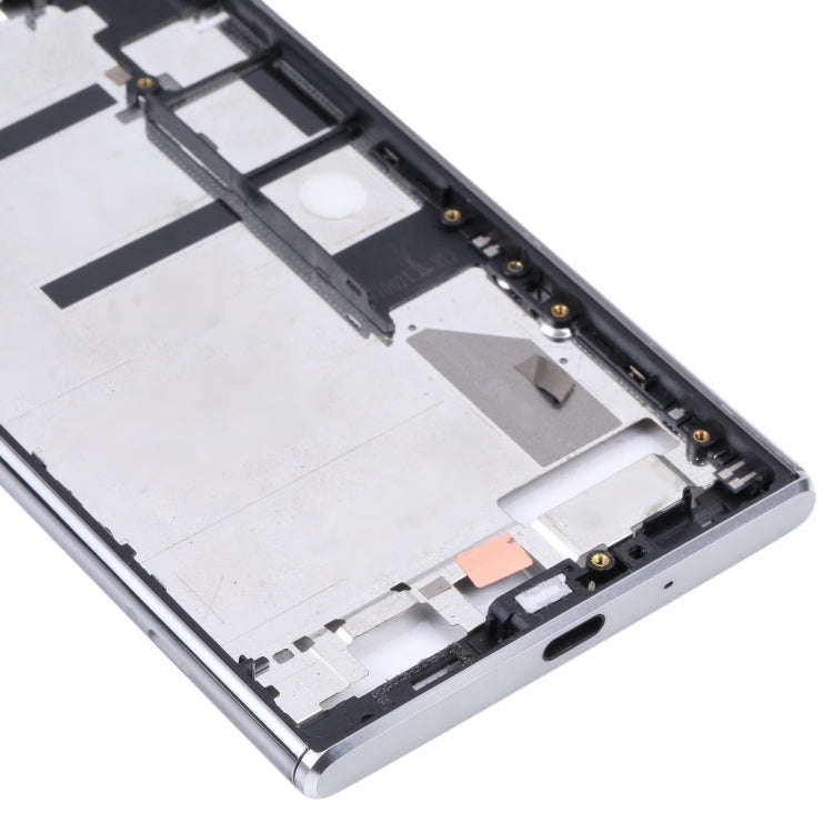 Original Middle Frame Bezel Plate for Sony Xperia XZ Premium (Silver)