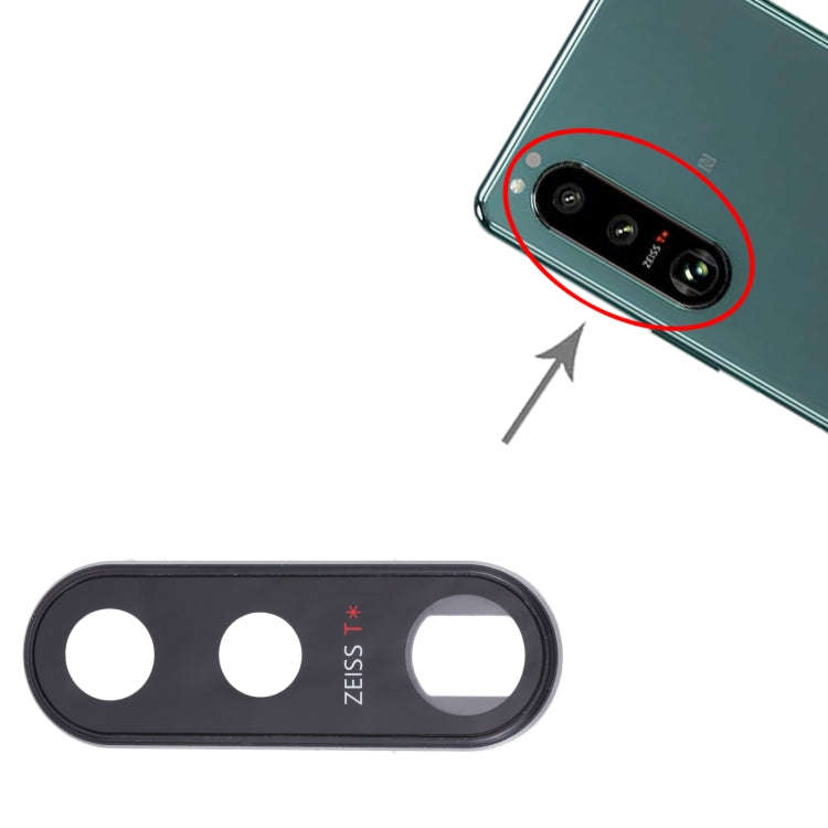 Original Camera Lens Cover for Sony Xperia 5 III (Silver)