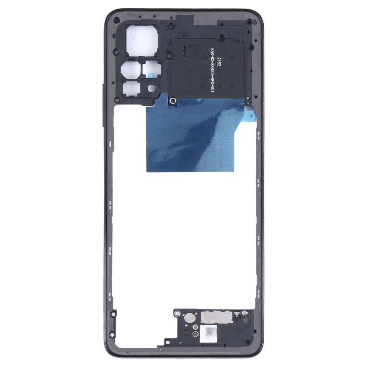 Original Middle Frame Bezel Plate for Xiaomi Redmi Note 11 Pro 4G 2201116TG 2201116TI(Black)