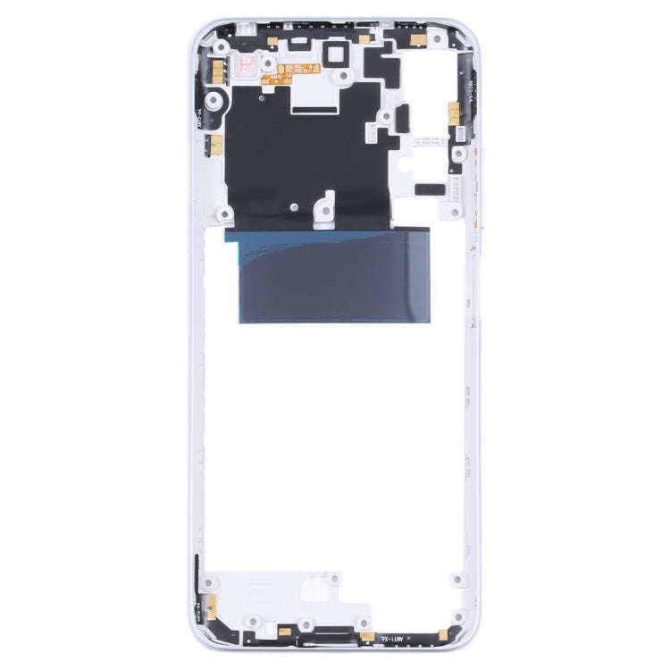 Original Middle Frame Bezel Plate for Xiaomi Poco M3 Pro 5G M2103K19PG M2103K19PI (Silver)