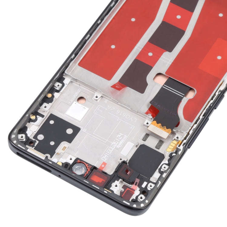 Original OLED LCD Screen for Huawei Nova 8 5G Digitizer Full Assembly with Frame(Black)