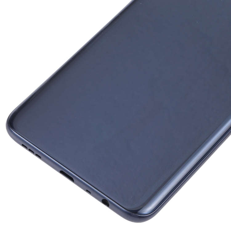 For OPPO A15/A15S/A35 Battery Back Cover with Middle Frame (Black)