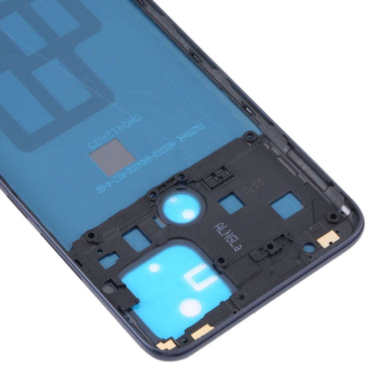 For OPPO A15/A15S/A35 Battery Back Cover with Middle Frame (Black)