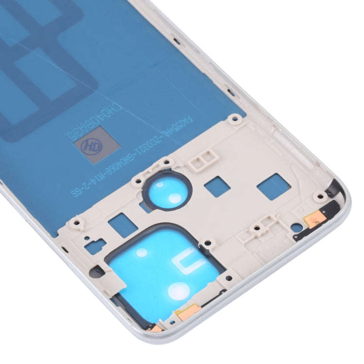 For OPPO A15/A15S/A35 Battery Back Cover with Middle Frame (White)