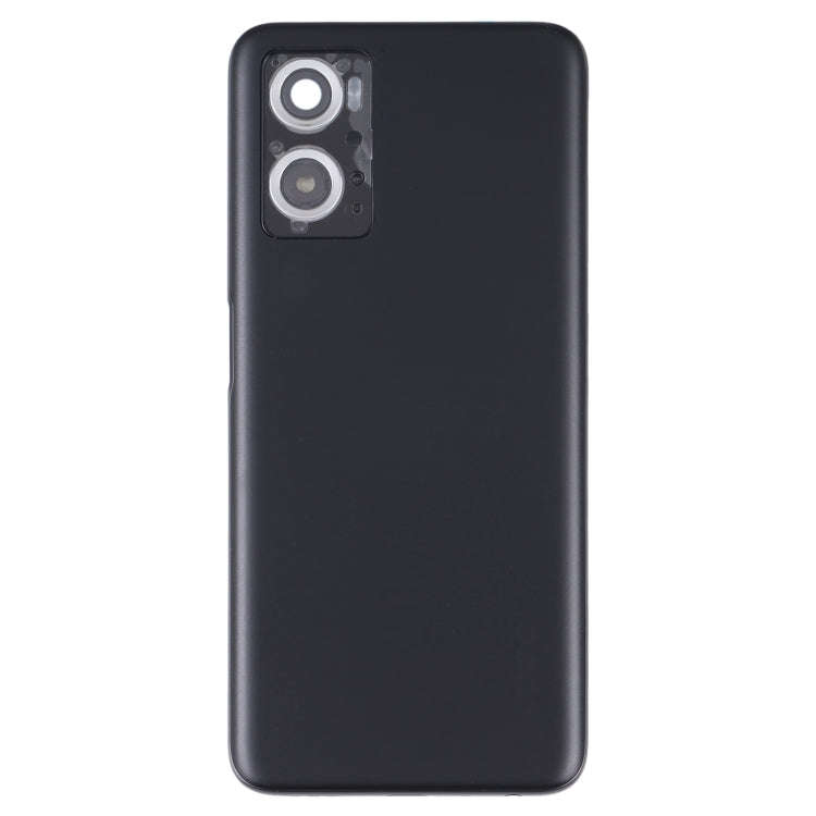 For OPPO A36/A76 Battery Back Cover with Middle Frame (Black)