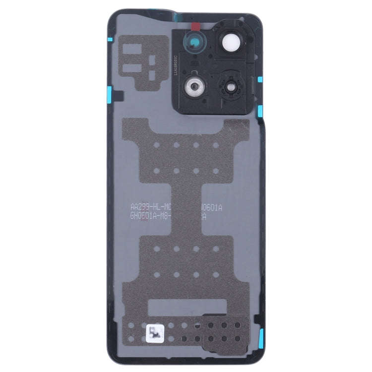 For OPPO Reno8 Original Battery Back Cover with Camera Lens Cover(Black)