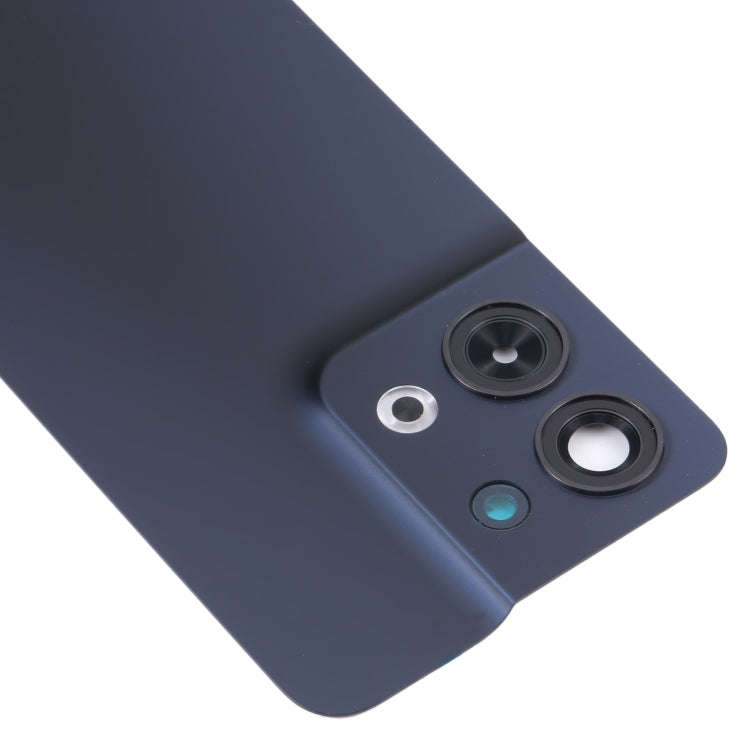 For OPPO Reno8 Original Battery Back Cover with Camera Lens Cover(Black)