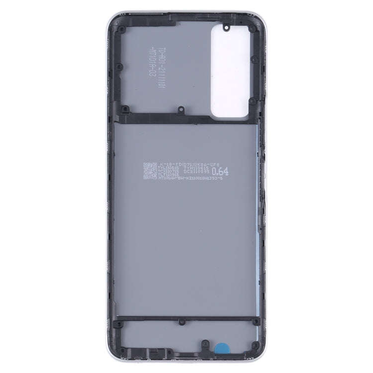 For vivo Y53s 5G Battery Back Cover with Middle Frame (Silver)