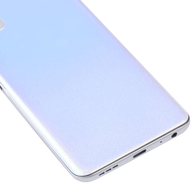 For vivo Y53s 5G Battery Back Cover with Middle Frame (Silver)