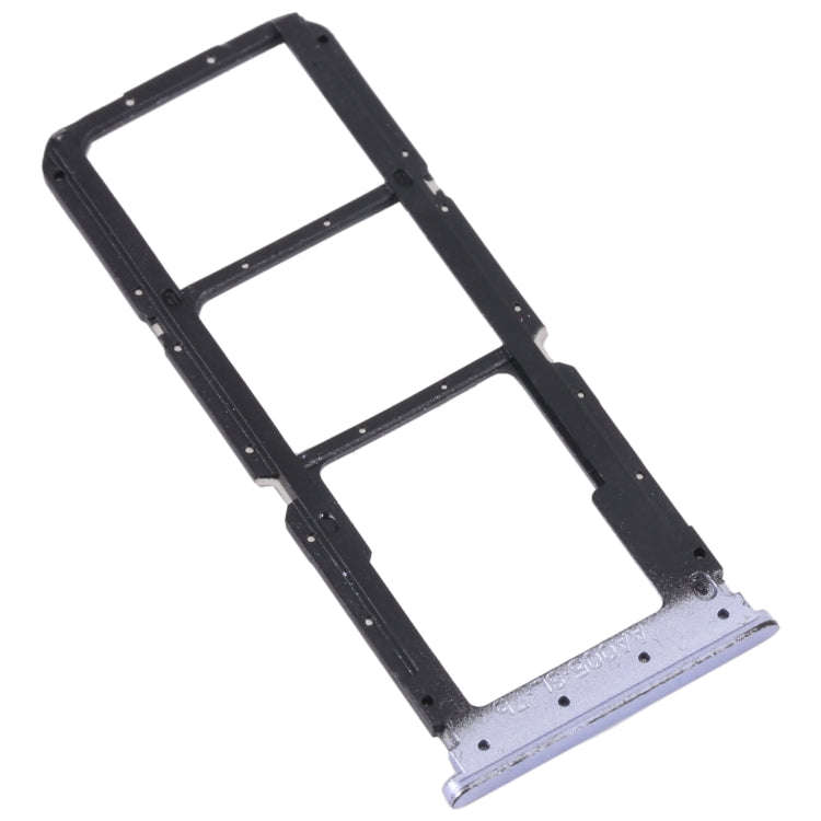 For OPPO A56 5G SIM Card Tray + SIM Card Tray + Micro SD Card Tray (Purple)