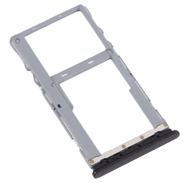 SIM Card Tray + Micro SD Card Tray for T-Mobile Revvl 4+ 5062 506W 5062Z(Black)