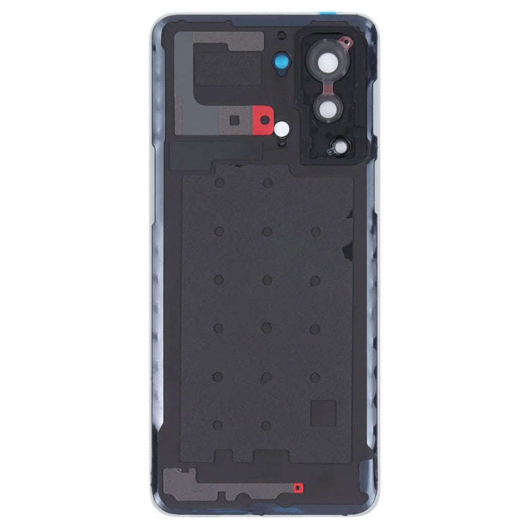 For OnePlus Nord 2T Battery Back Cover with Camera Lens (Black)