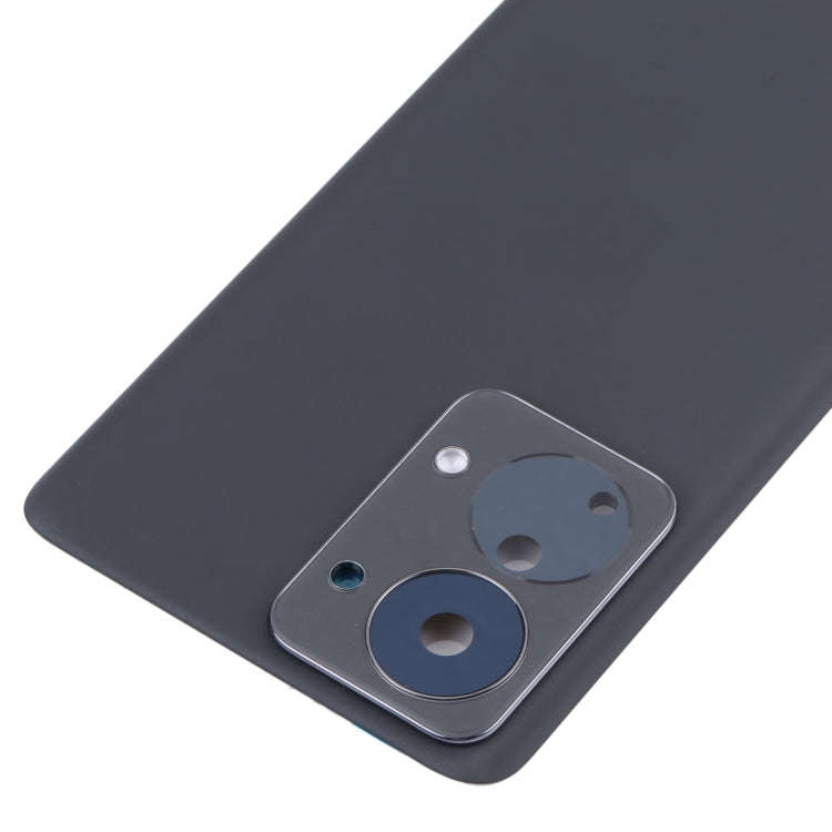 For OnePlus Nord 2T Battery Back Cover with Camera Lens (Black)