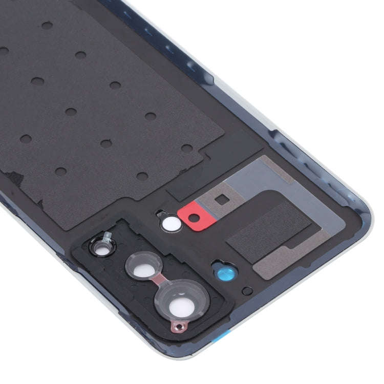 For OnePlus Nord 2T Battery Back Cover with Camera Lens (Black)