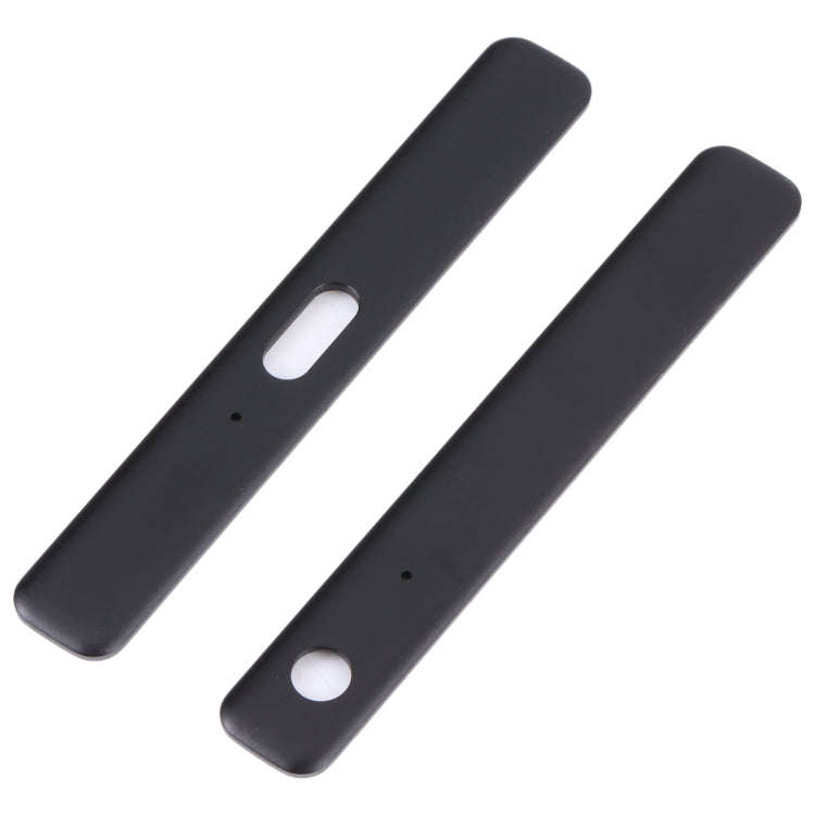 1 Pair Side Part Sidebar For Sony Xperia XZ1 Compact (Black)