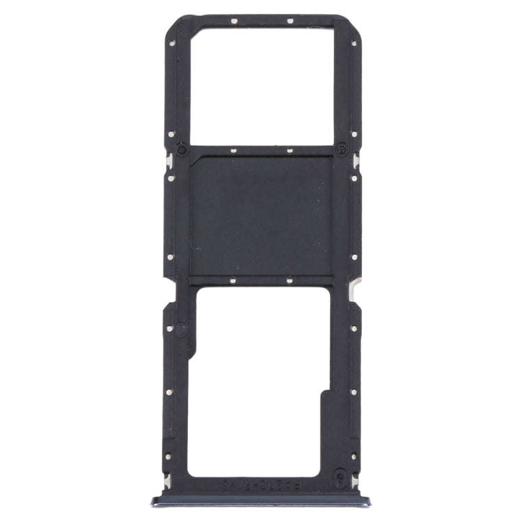 For OnePlus Nord N200 5G DE2118 / DE2117 SIM Card Tray + Micro SD Card Tray (Silver)