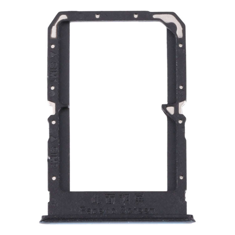 For OnePlus Ace Racing SIM Card Tray + SIM Card Tray (Blue)