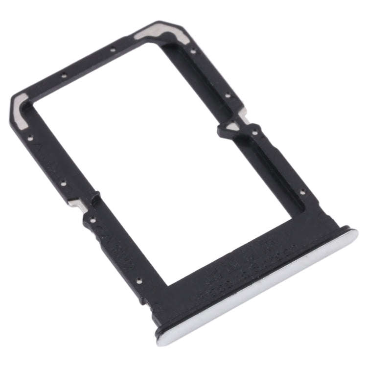 For OnePlus Ace Racing SIM Card Tray + SIM Card Tray (Silver)