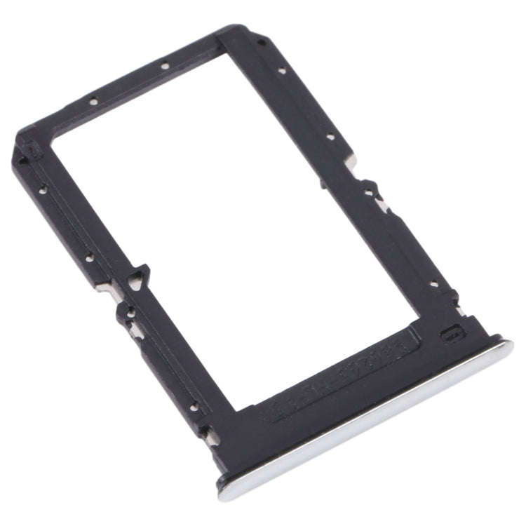 For OnePlus Ace Racing SIM Card Tray + SIM Card Tray (Silver)