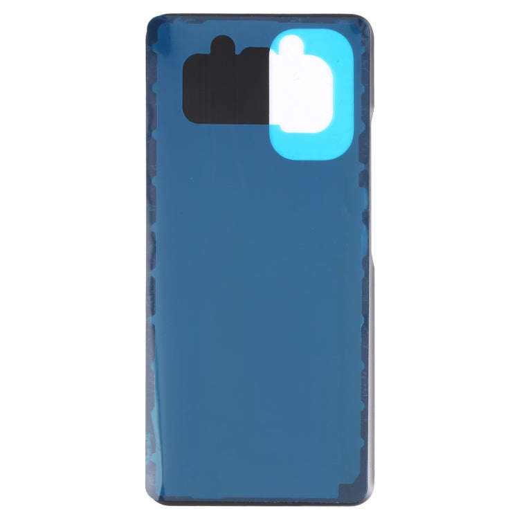 Glass Battery Back Cover for Xiaomi Poco F3(Black)