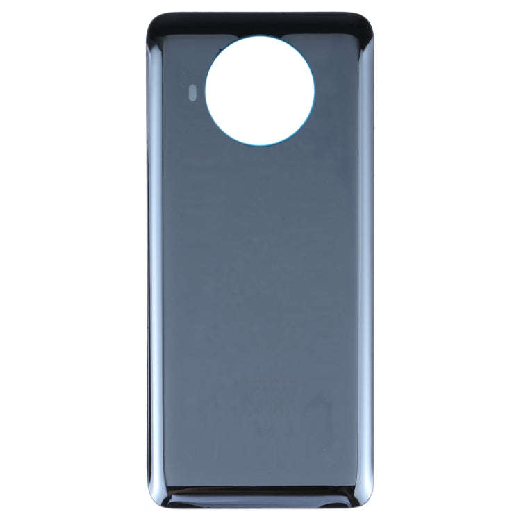 Glass Battery Back Cover for Xiaomi Redmi Note 9 Pro 5G/Mi 10T Lite 5G(Black)