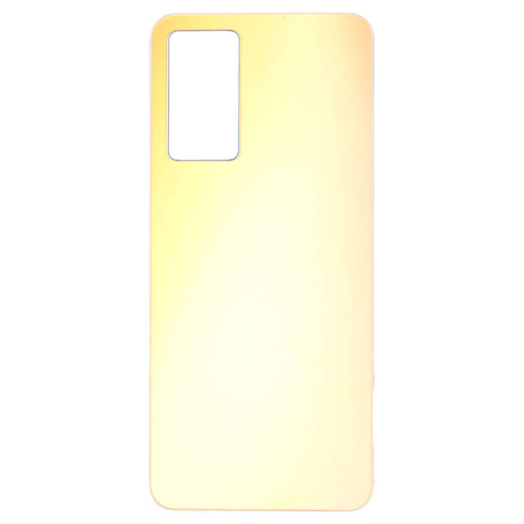 For vivo Y75 4G 2022/V23e Glass Battery Back Cover (Gold)