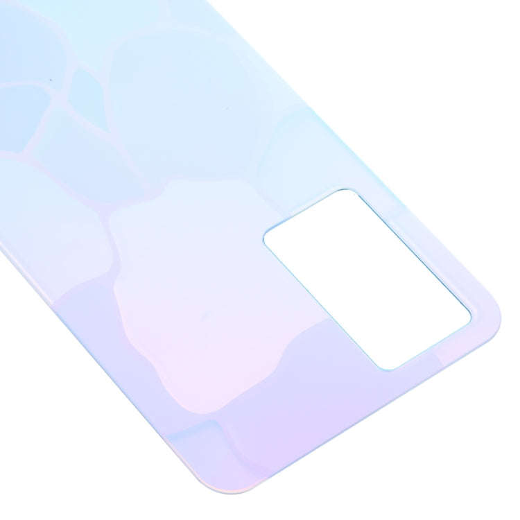 For vivo Y75 4G 2022/V23e Glass Battery Back Cover (Blue)