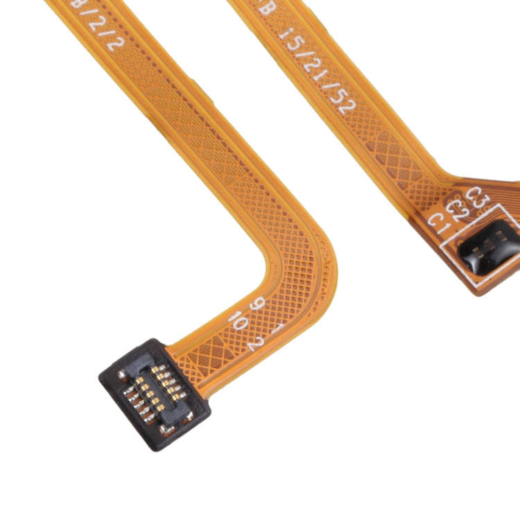 For Xiaomi Redmi 10C/Redmi 10 India/Poco C40 Fingerprint Sensor Flex Cable(Black)