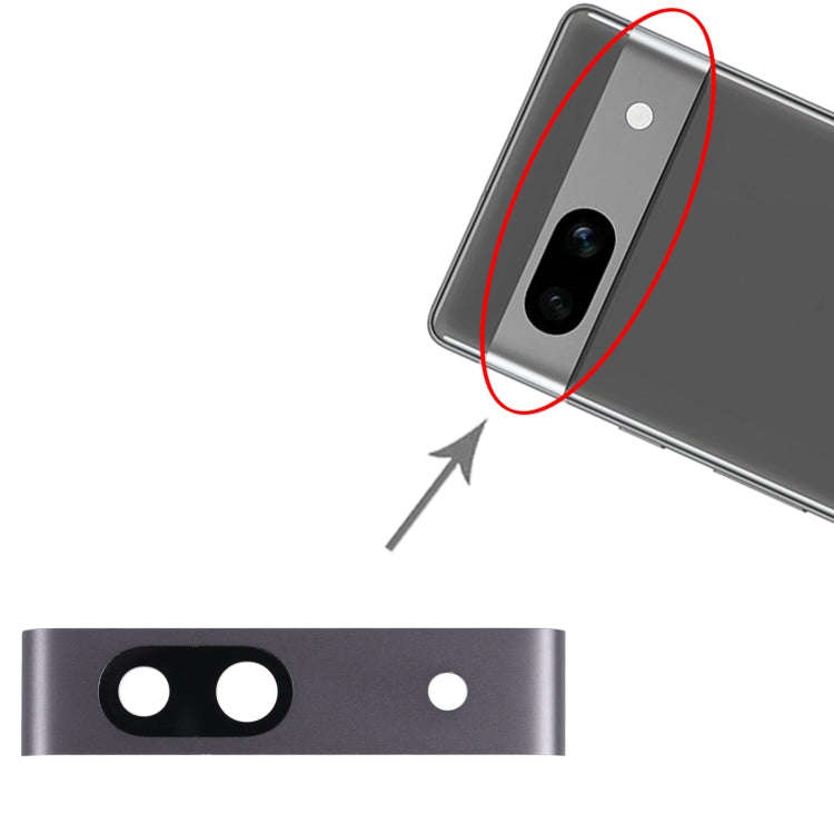 For Google Pixel 7A Original Camera Lens Cover(Black)