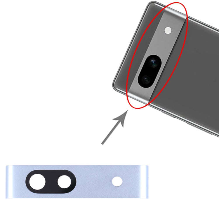 For Google Pixel 7A Original Camera Lens Cover (Blue)
